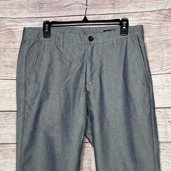 Bonobos Men's Gray Slim Straight 100% Cotton Pants Size 32 - Picture 4 of 7